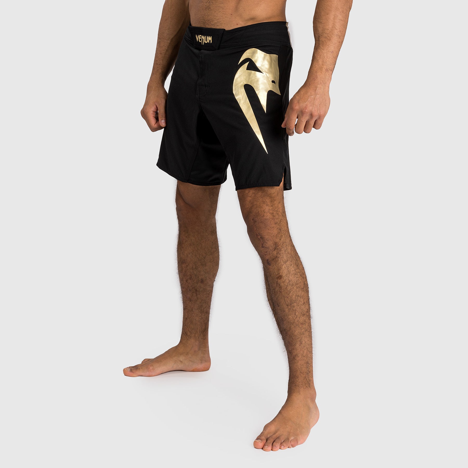 venum-light-5-0-fight-shorts-schwarz-gold image 4
