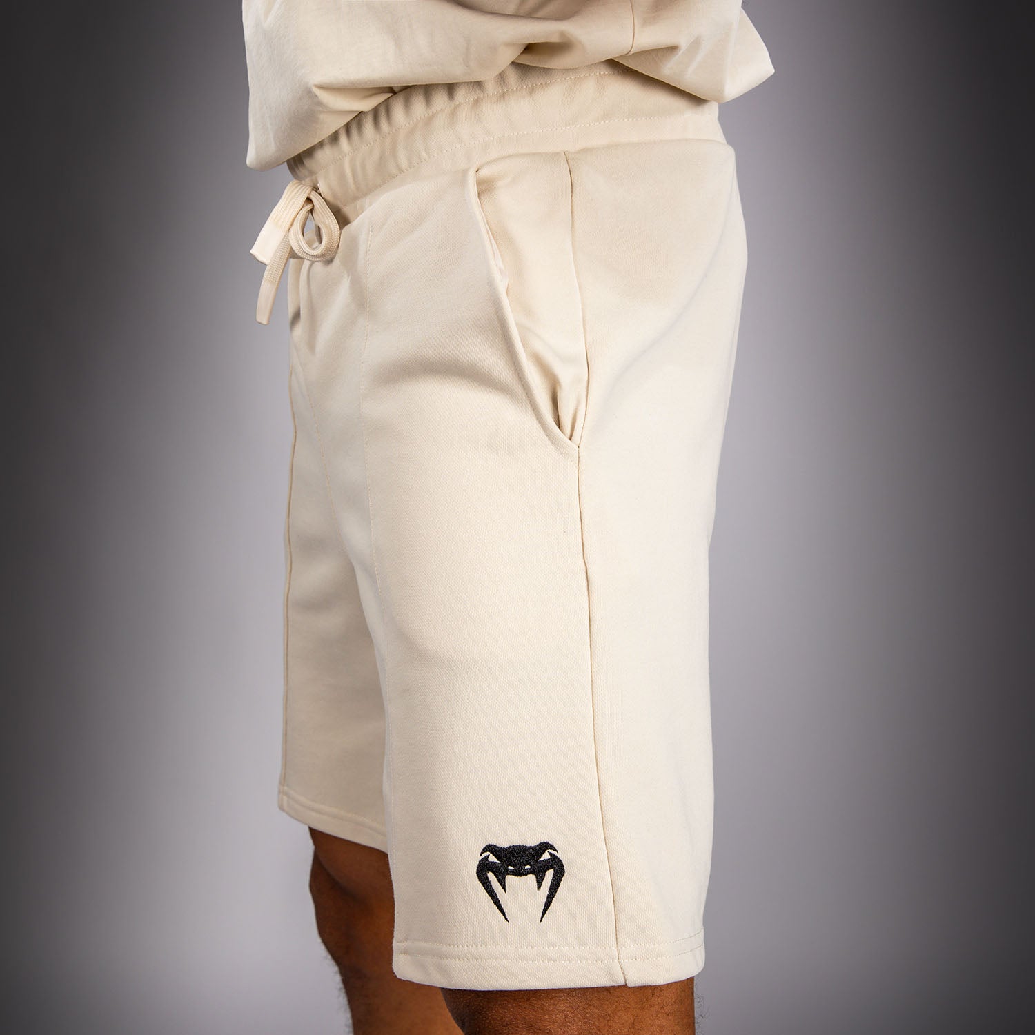 venum-contender-fleece-shorts-baumwolle-cremewei image 6