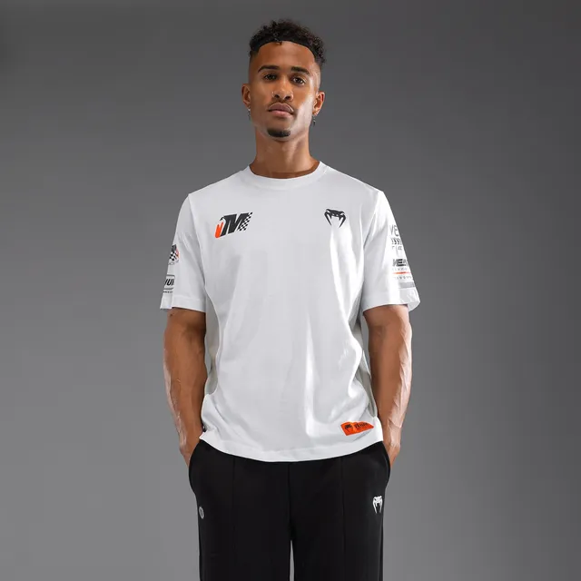 venum-motorsport-t-shirt-schnee-wei image 1