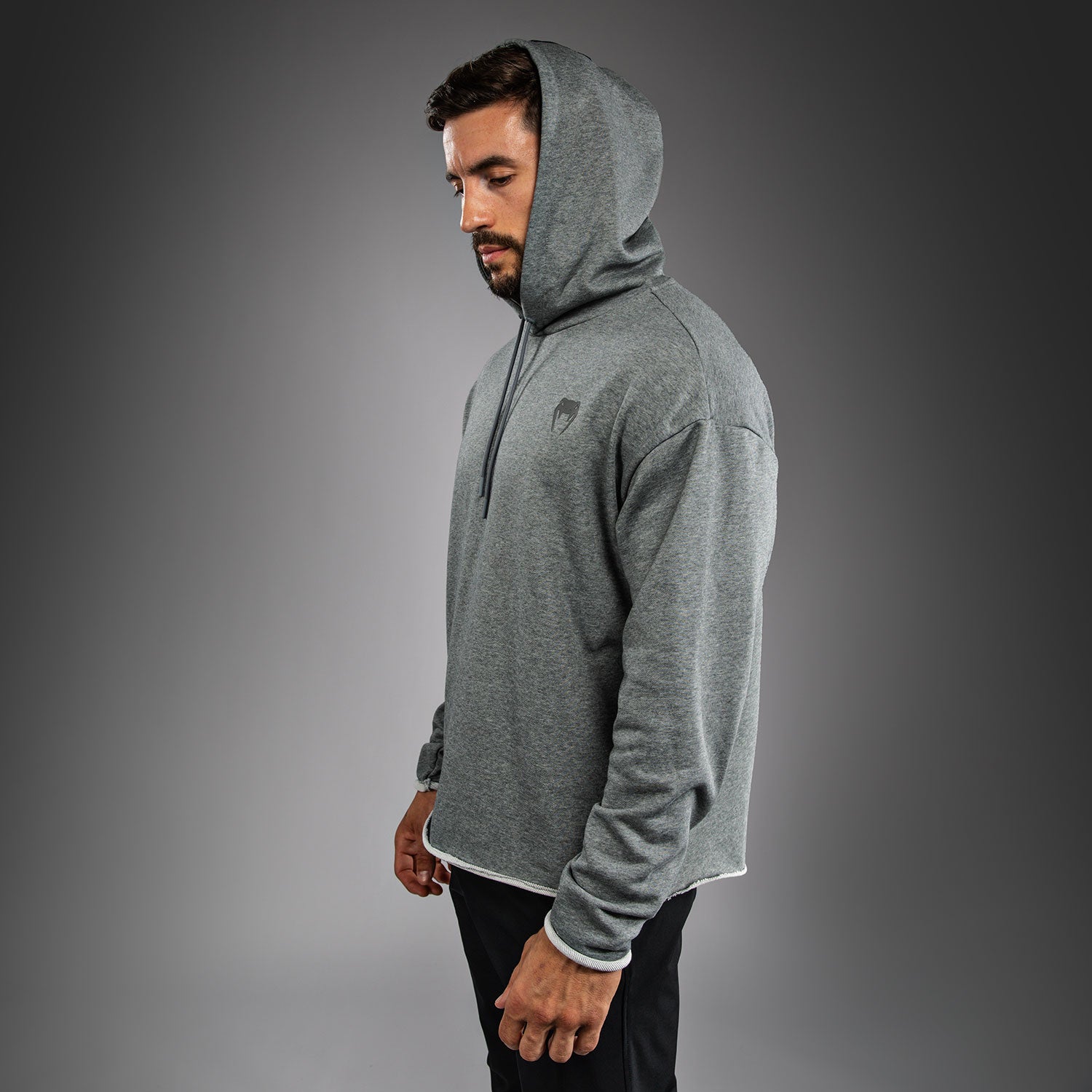 venum-divide-hoodie-herren-heather-grau image 3
