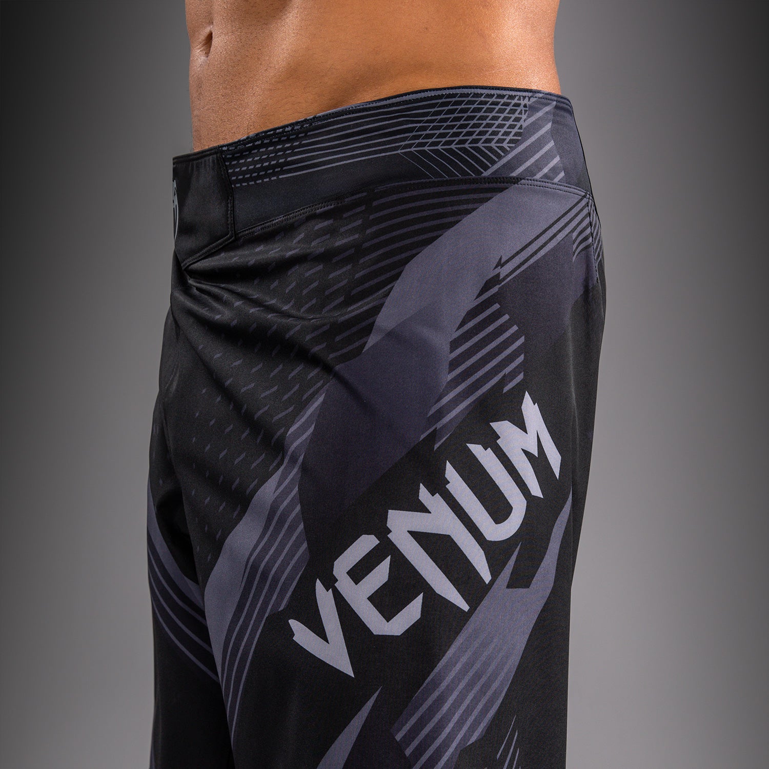 venum-no-gi-6-0-fightshorts-herren-schwarz-grau image 6