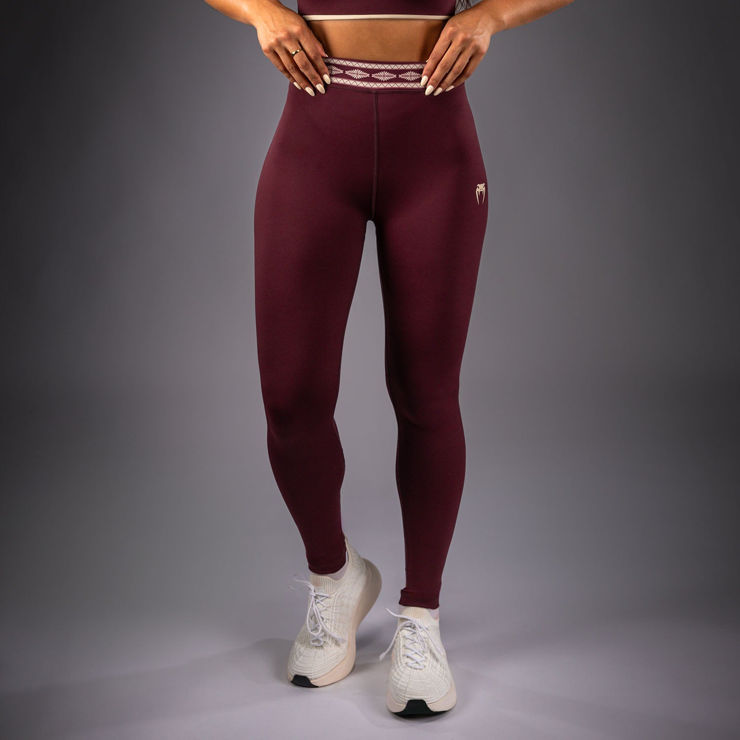 venum-talisman-leggings-damen-pflaume image 1