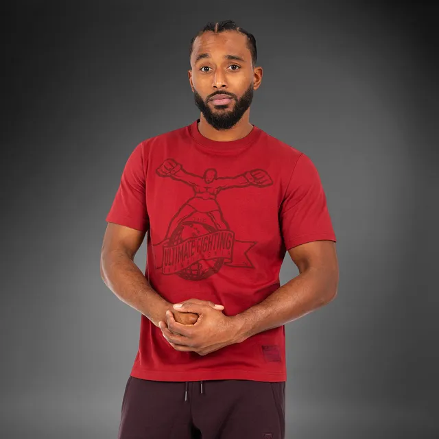 ufc-by-venum-ulti-man-t-shirt-burgunderrot image 1