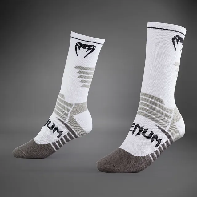venum-elite-performance-socken-wei-schwarz image 1