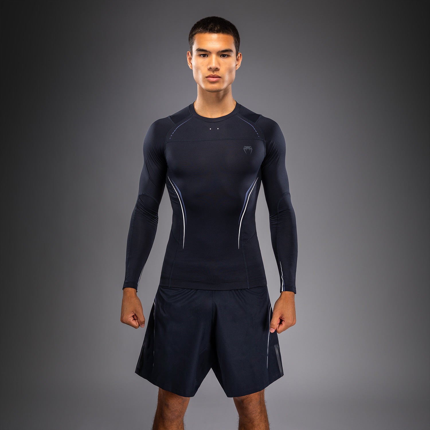 venum-g-core-langarm-rashguard-herren-marineblau-wei image 1