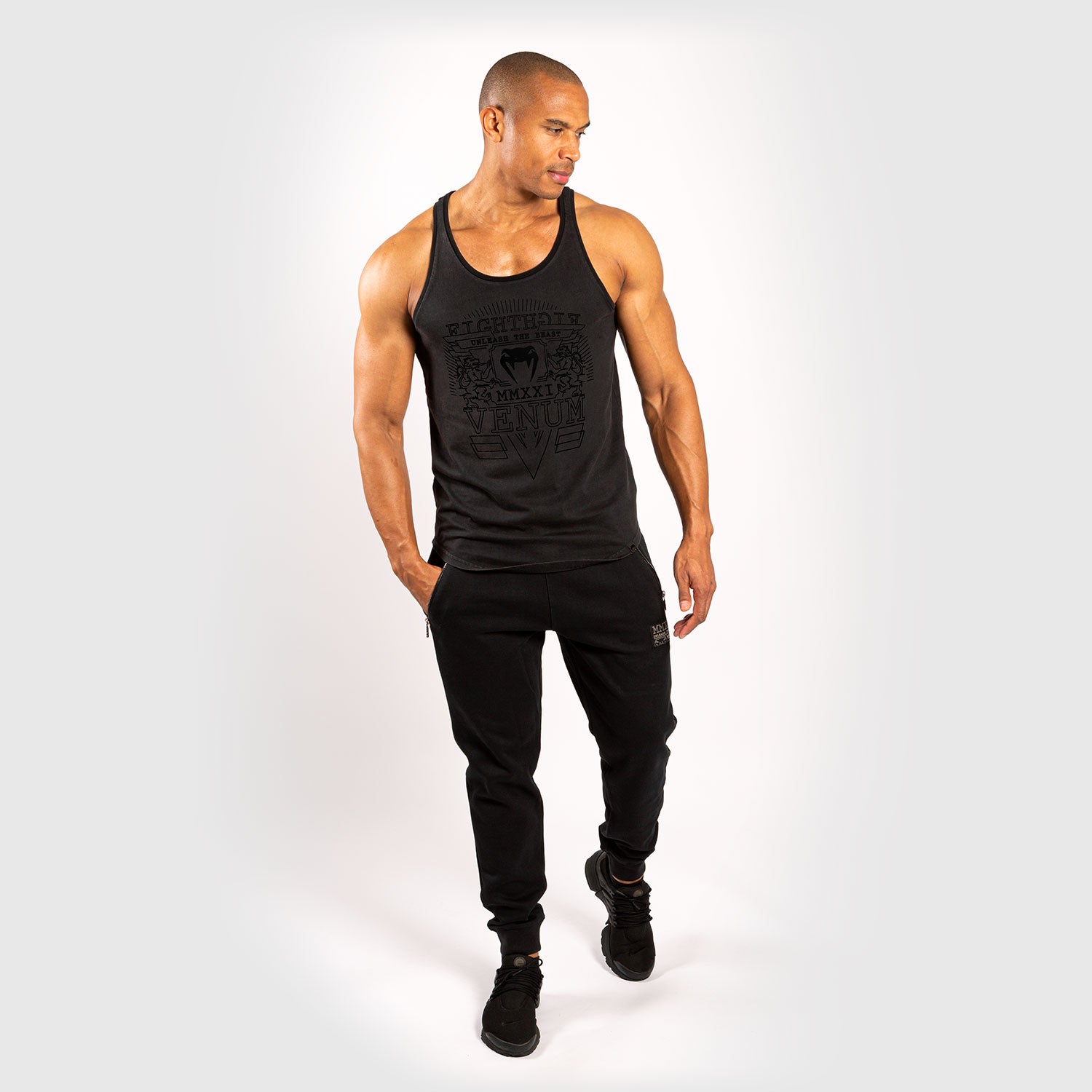 venum-lions21-tanktop-herren-schwarz-schwarz image 3