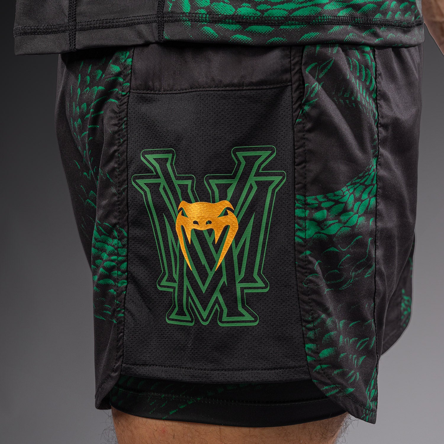 venum-matupa-trainingsshorts-herren-schwarz-gr-n-gold image 6