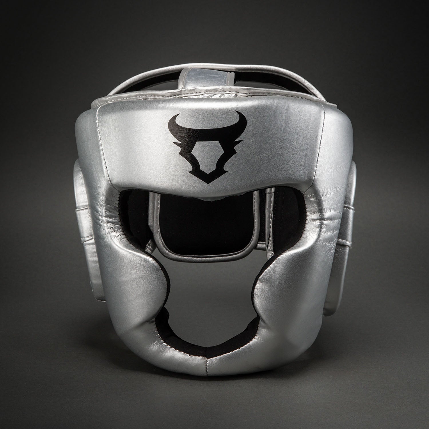 ringhorns-charger-by-venum-kopfschutz-silber-schwarz image 1