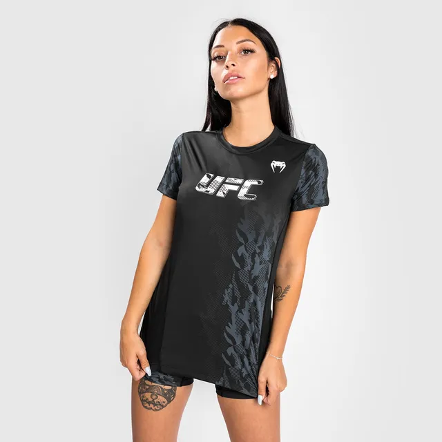venum-ufc-authentic-fight-week-damen-performance-t-shirt-kurzarm-schwarz image 1
