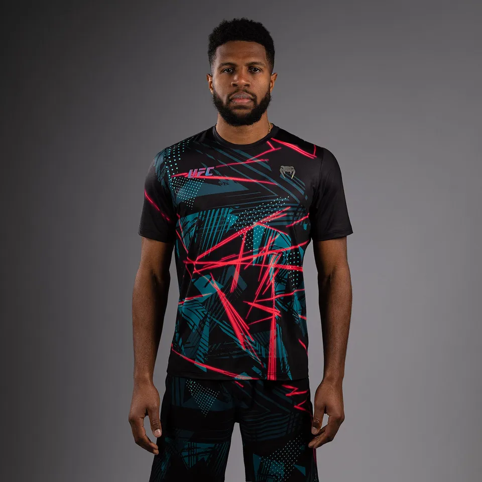ufc-fusion-by-venum-miami-edition-fight-week-dry-tech-t-shirt-herren-schwarz image 1
