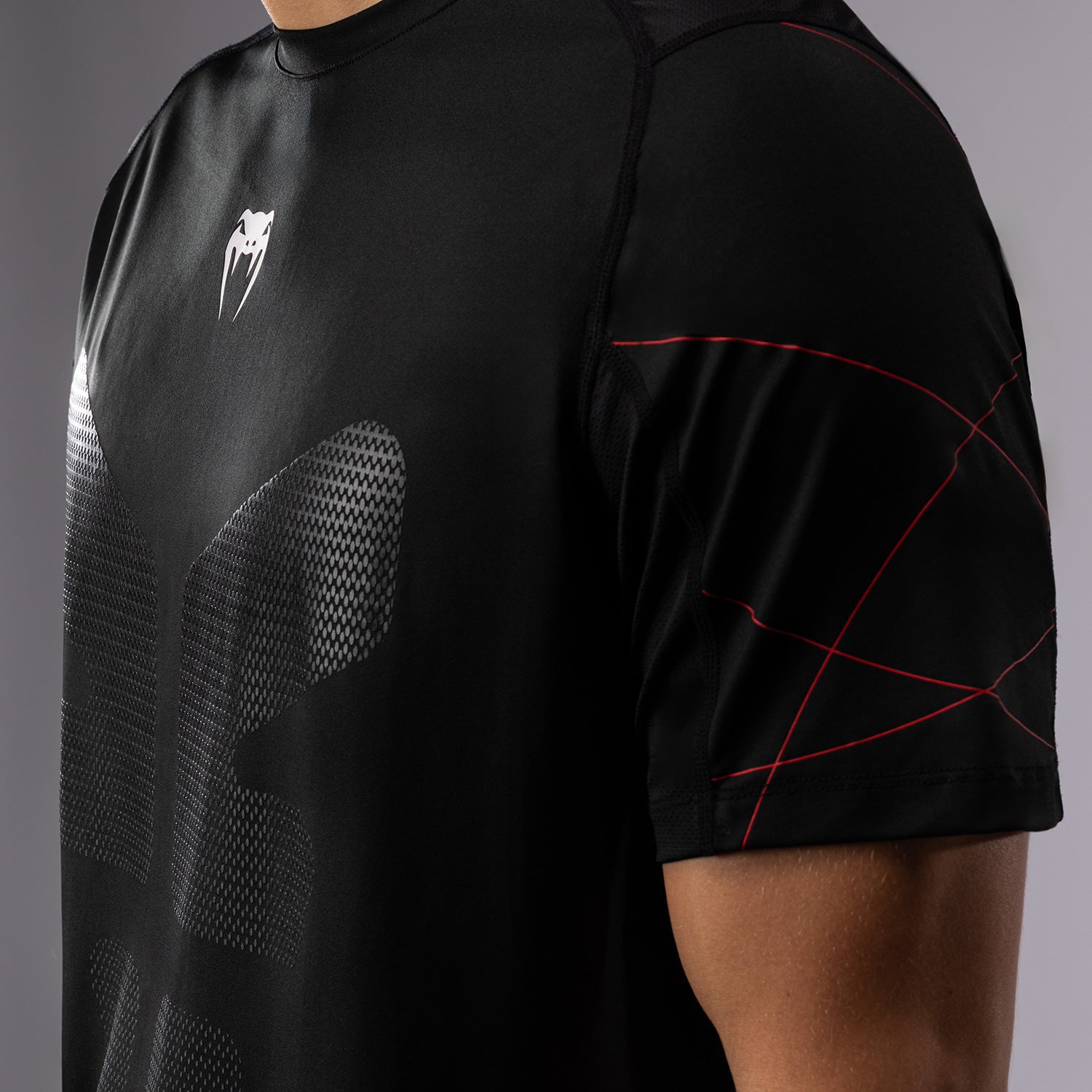 venum-tactical-xt-herren-dry-tech-t-shirt-schwarz-rot image 5