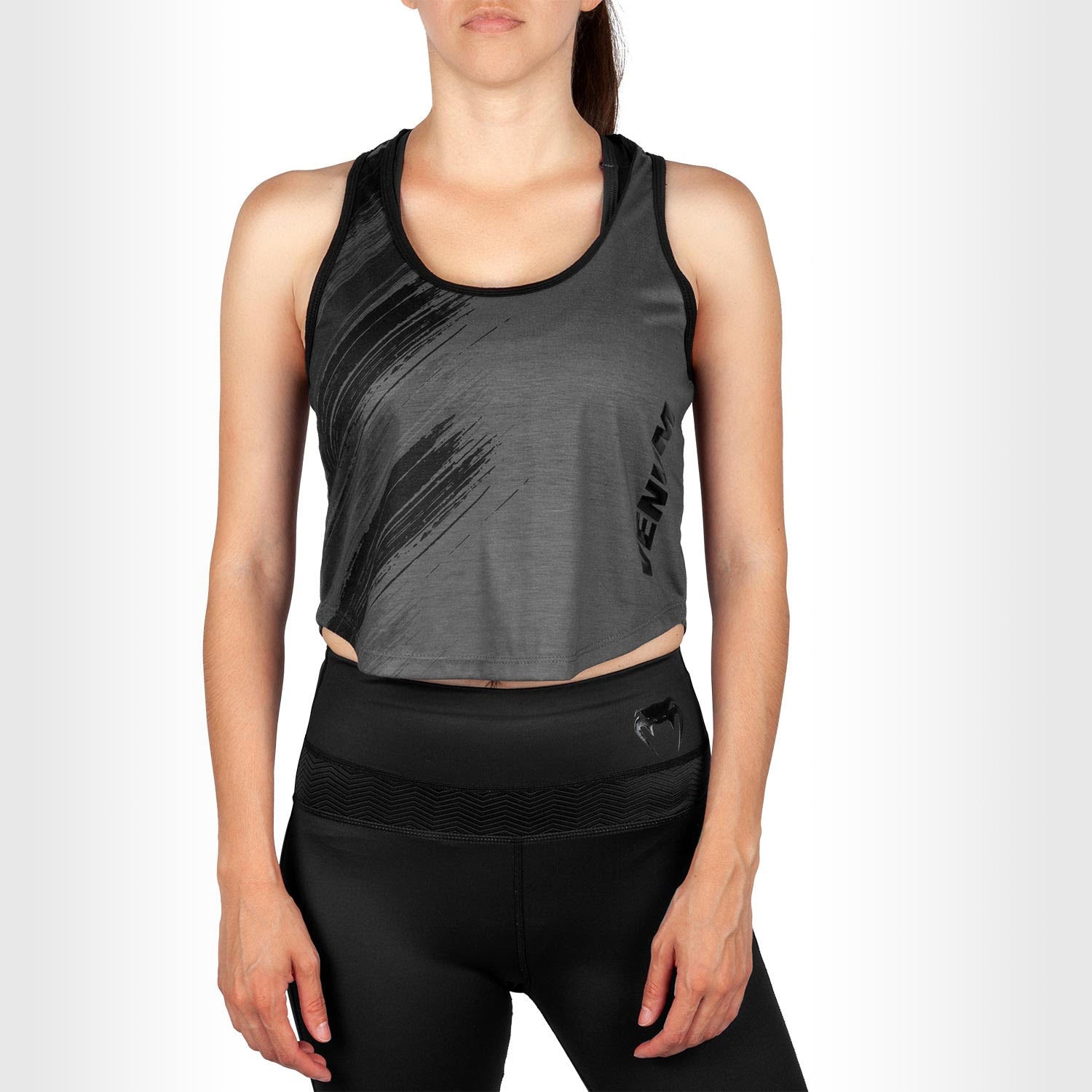 venum-rapid-2-0-damen-tank-top-kurz-rmellos-schwarz image 1