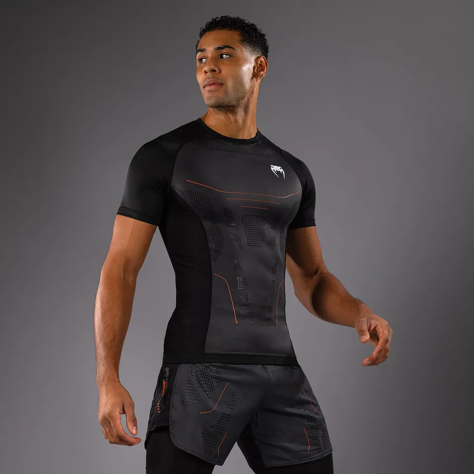 venum-technical-3-0-kurzarm-rashguard-graphit image 1