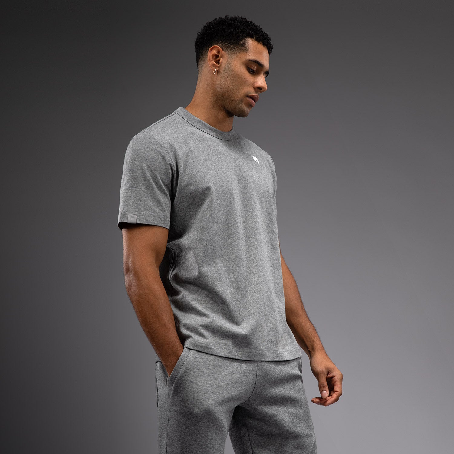venum-silent-power-t-shirt-herren-cloudy-grey image 3