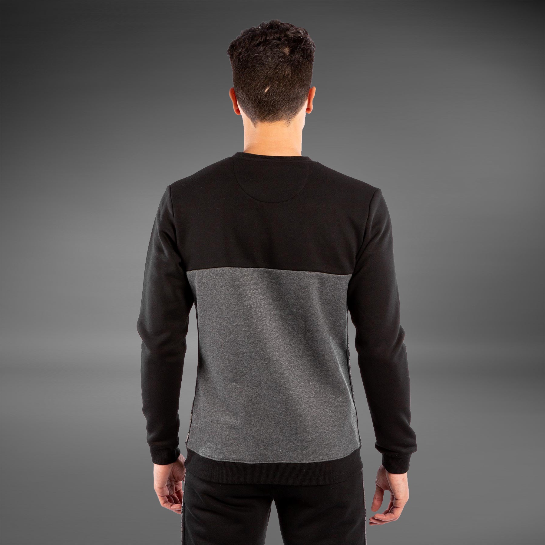 venum-rafter-sweatshirt-herren-dunkelgrau-meliert image 4