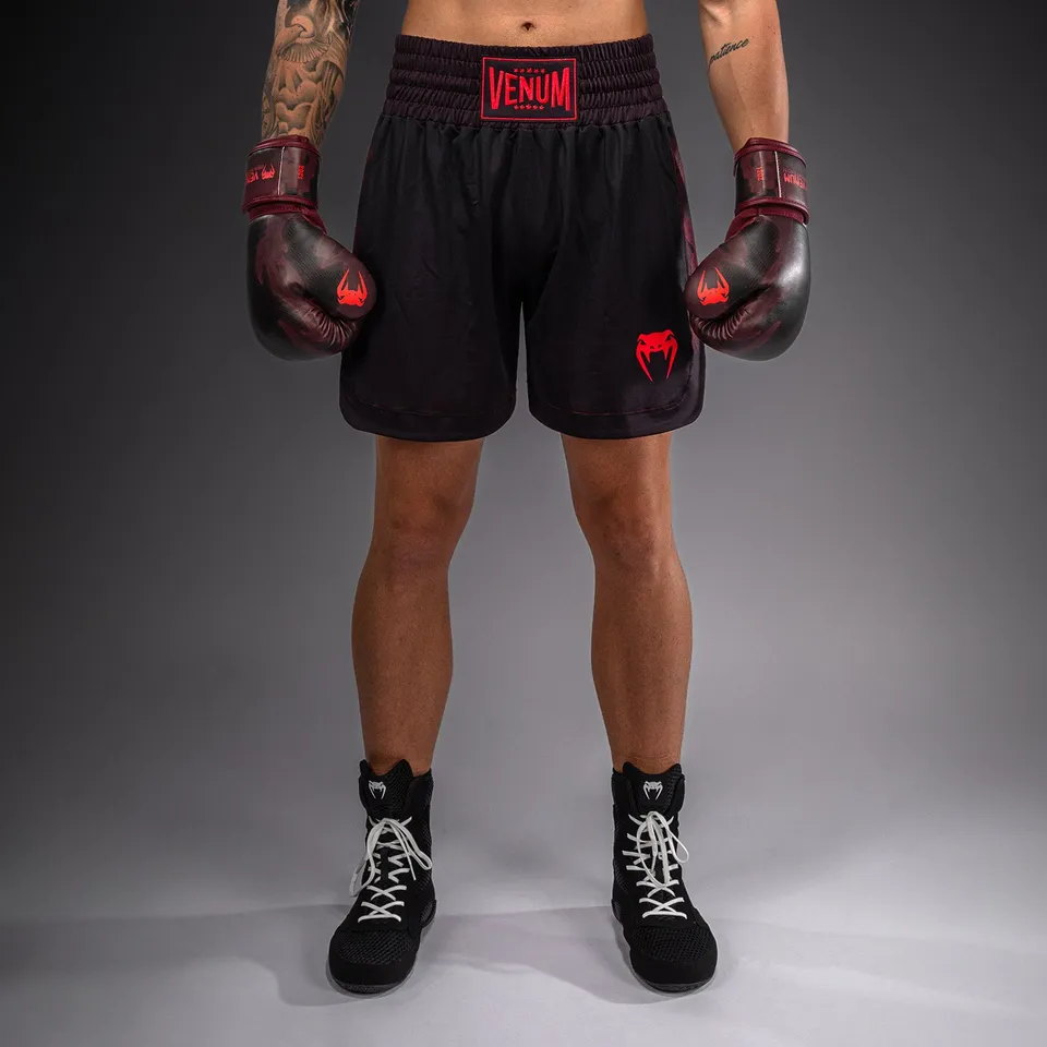 venum-spectre-boxshorts-herren-schwarz-rot image 1