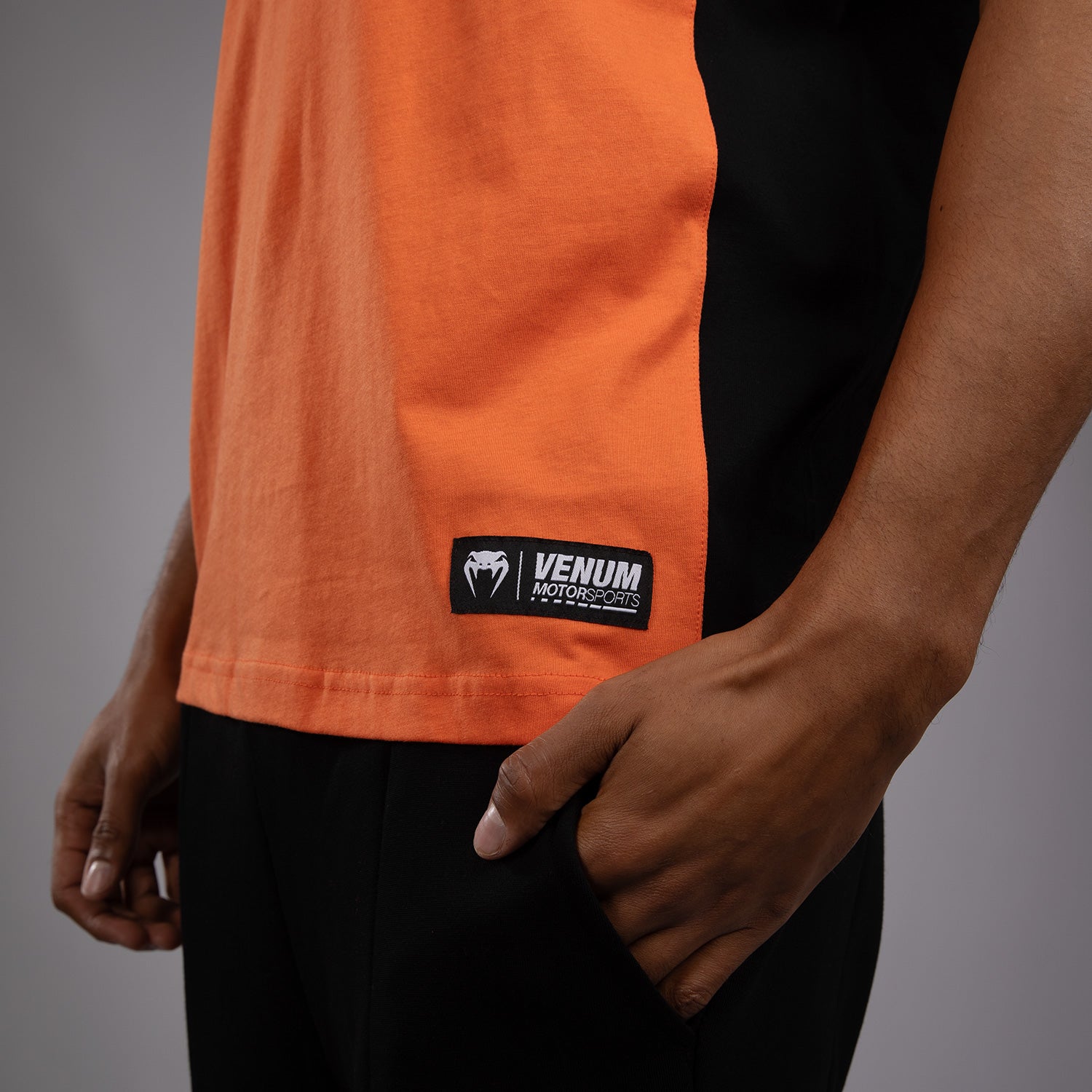 venum-motorsport-t-shirt-tangerine-orange-herren image 5