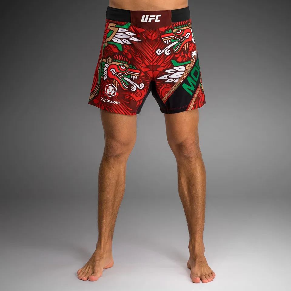 venum-ufc-unrivaled-by-venum-brandon-moreno-herren-kampfhose-rot image 1