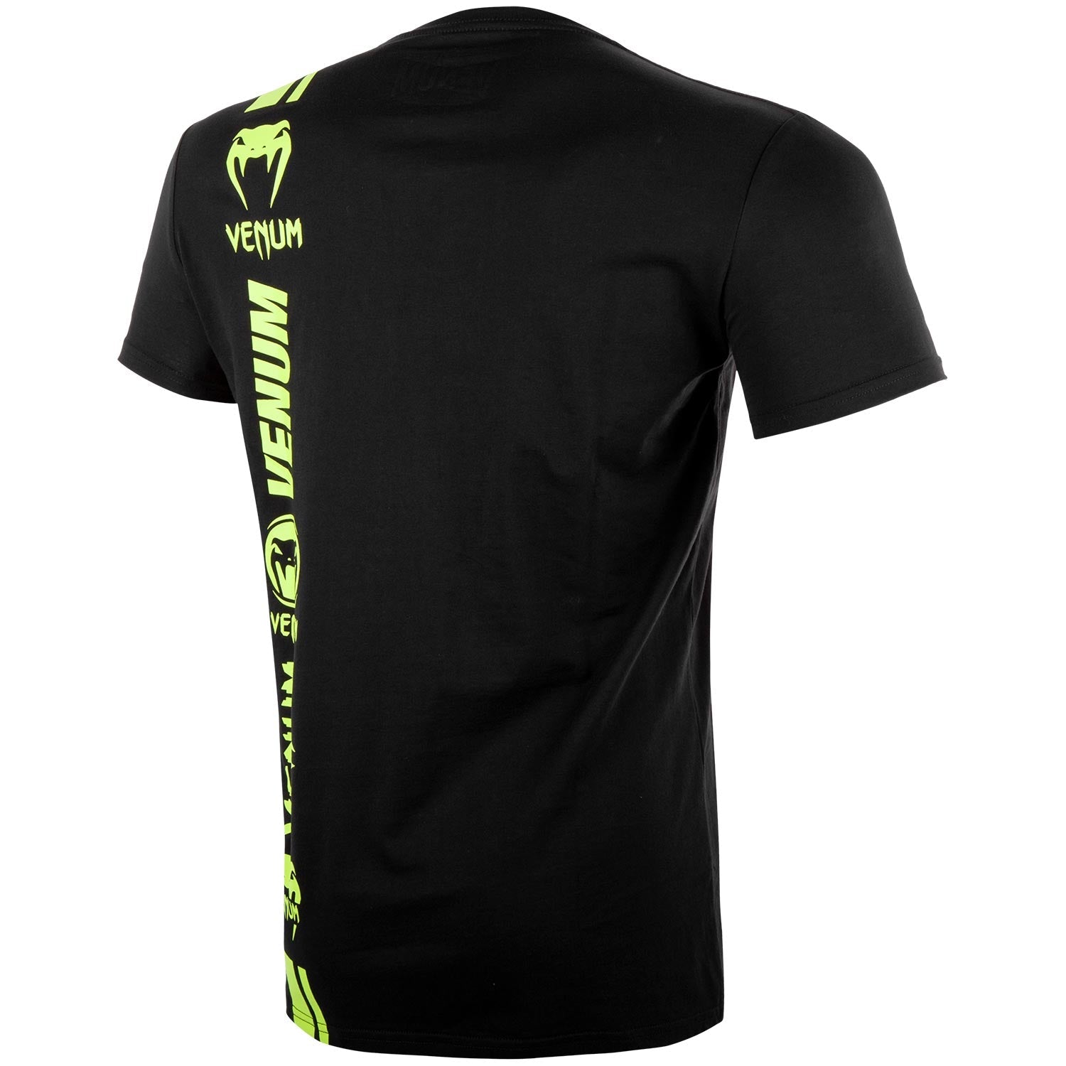 venum-logos-t-shirt-schwarz-neongelb image 3
