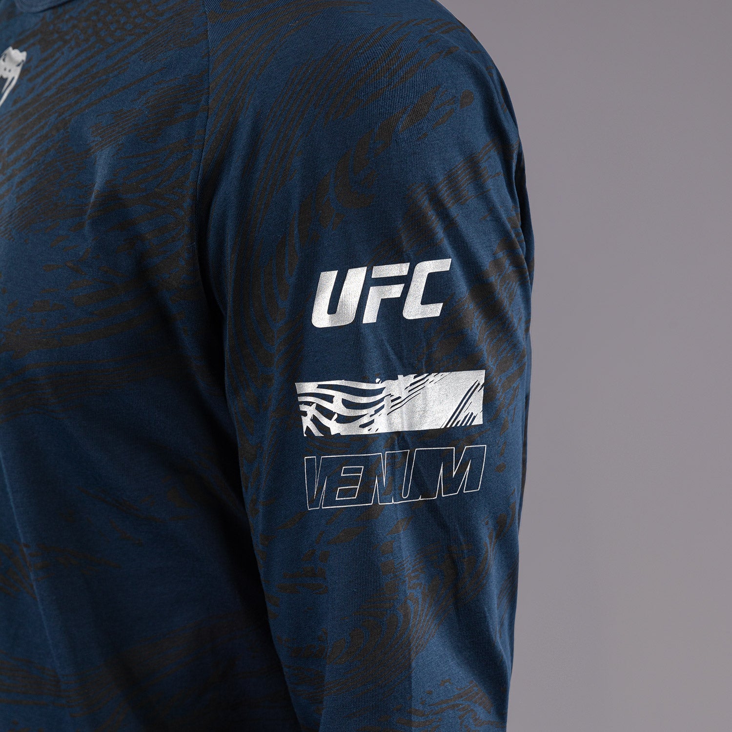 ufc-fusion-by-venum-fight-week-langarm-t-shirt-herren-ozeanisches-blau image 7