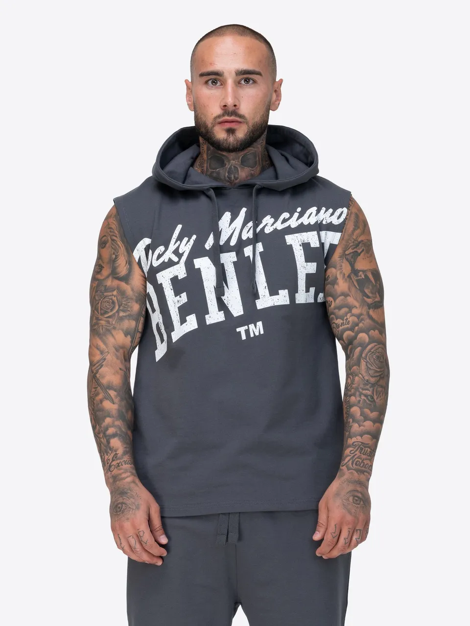 benlee-warwick-rmelloser-hoodie-herren-mit-kapuze-und-frontprint image 1