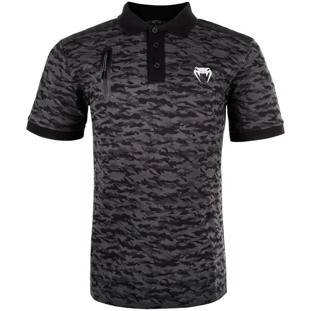 venum-laser-polo-shirt-camo-dunkel image 1