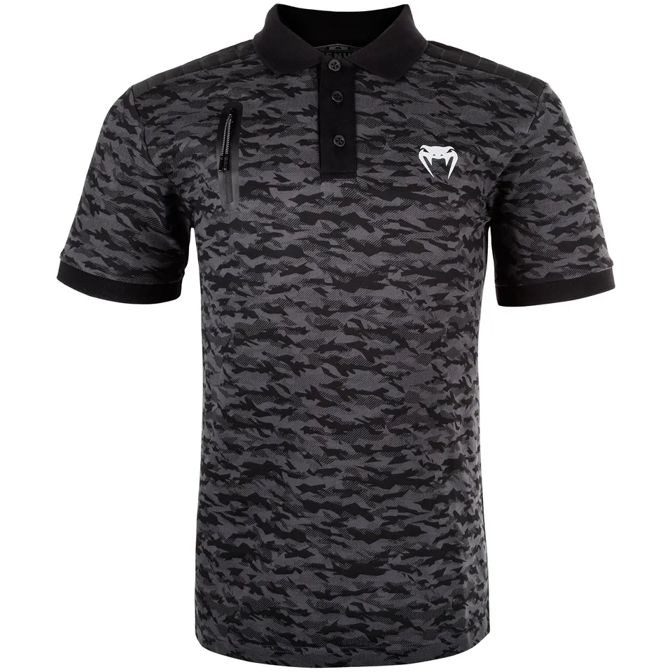 venum-laser-polo-shirt-camo-dunkel image 1