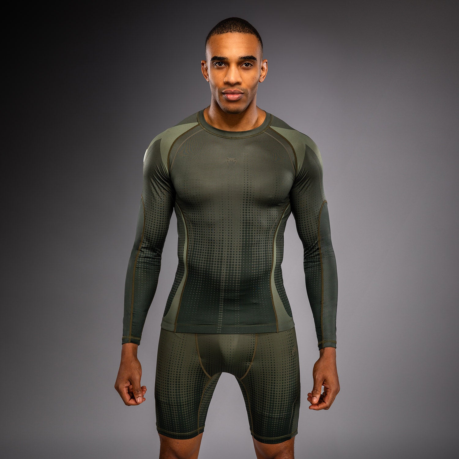 venum-stealth-langarm-rashguard-herren-khaki-dunkelgr-n image 1