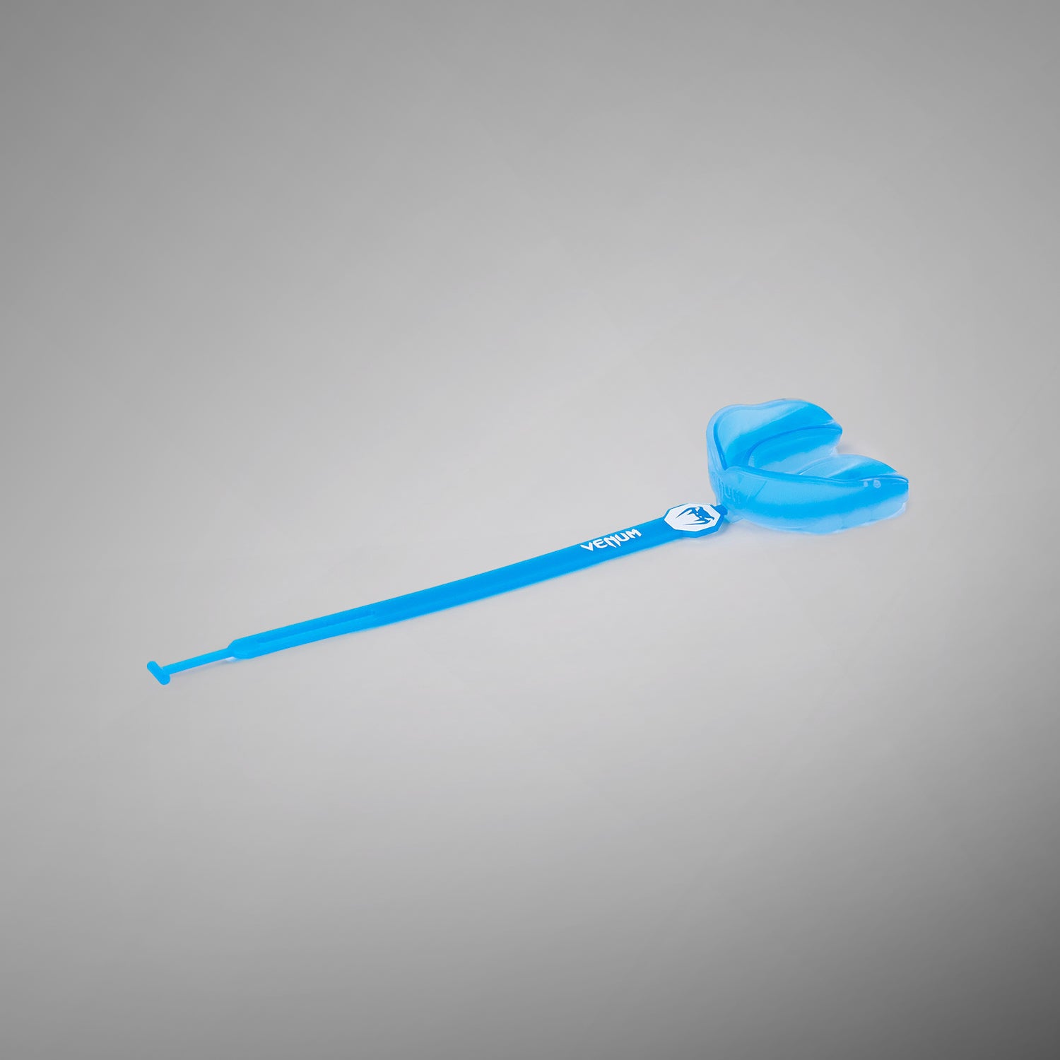 venum-challenger-mundschutz-mit-ohne-riemen-blau-transparent image 3