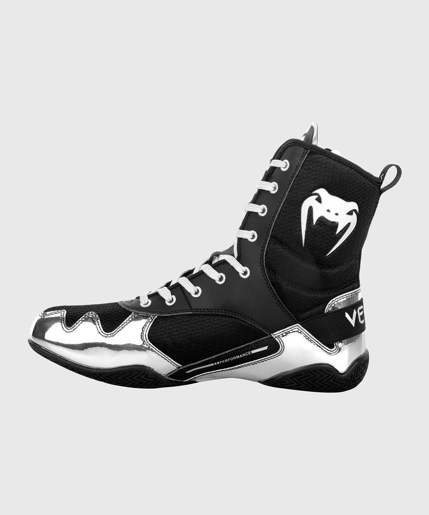 venum-elite-boxschuhe-schwarz-silber image 3