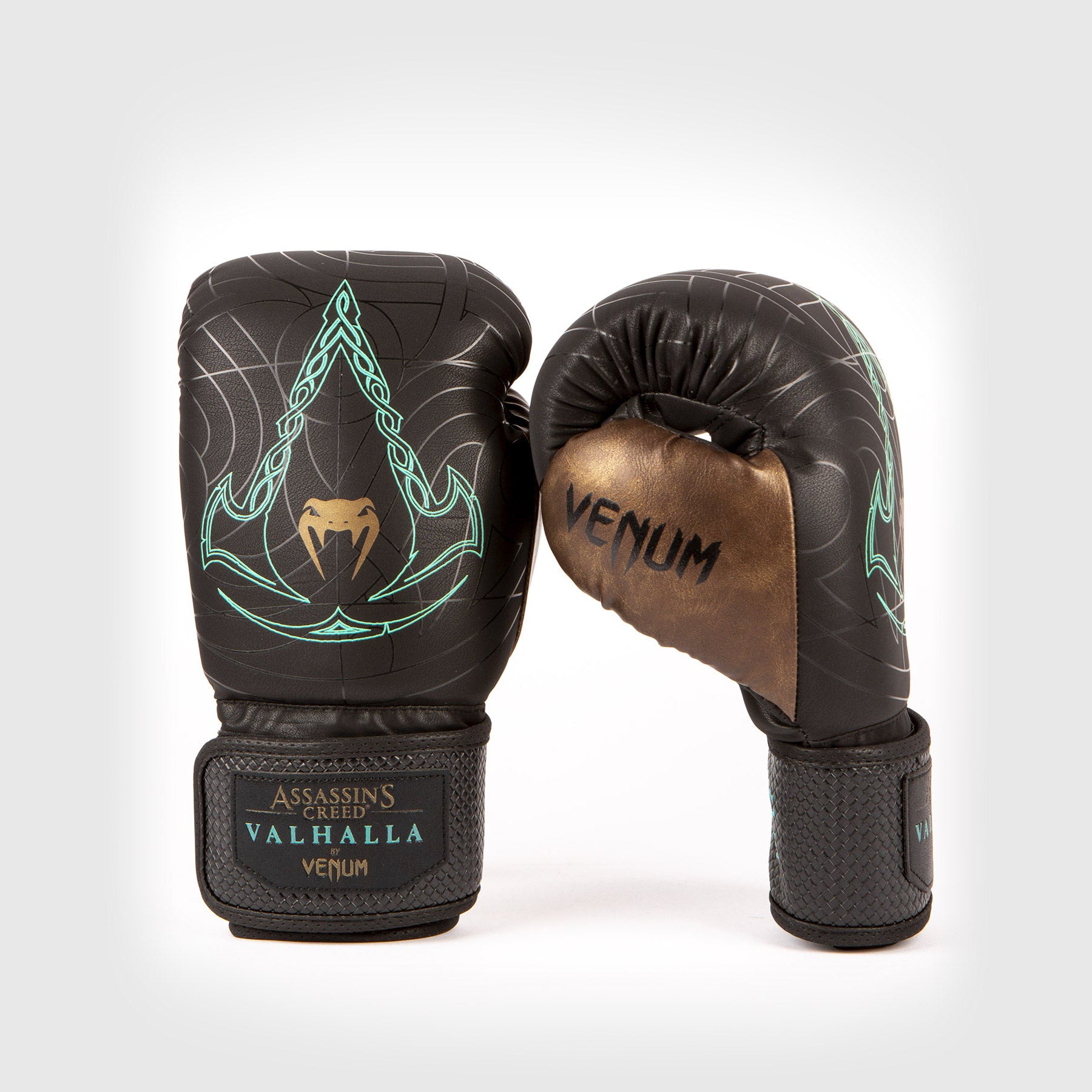 venum-assassin-s-creed-boxhandschuhe-schwarz-blau image 1