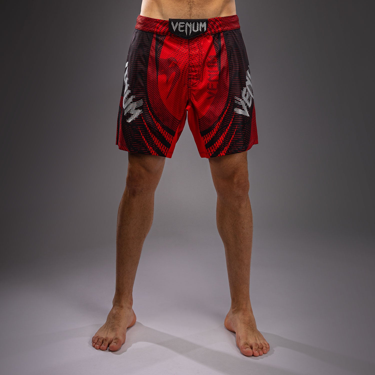 venum-galactic-3-0-fightshorts-rot-silber-f-r-herren image 1