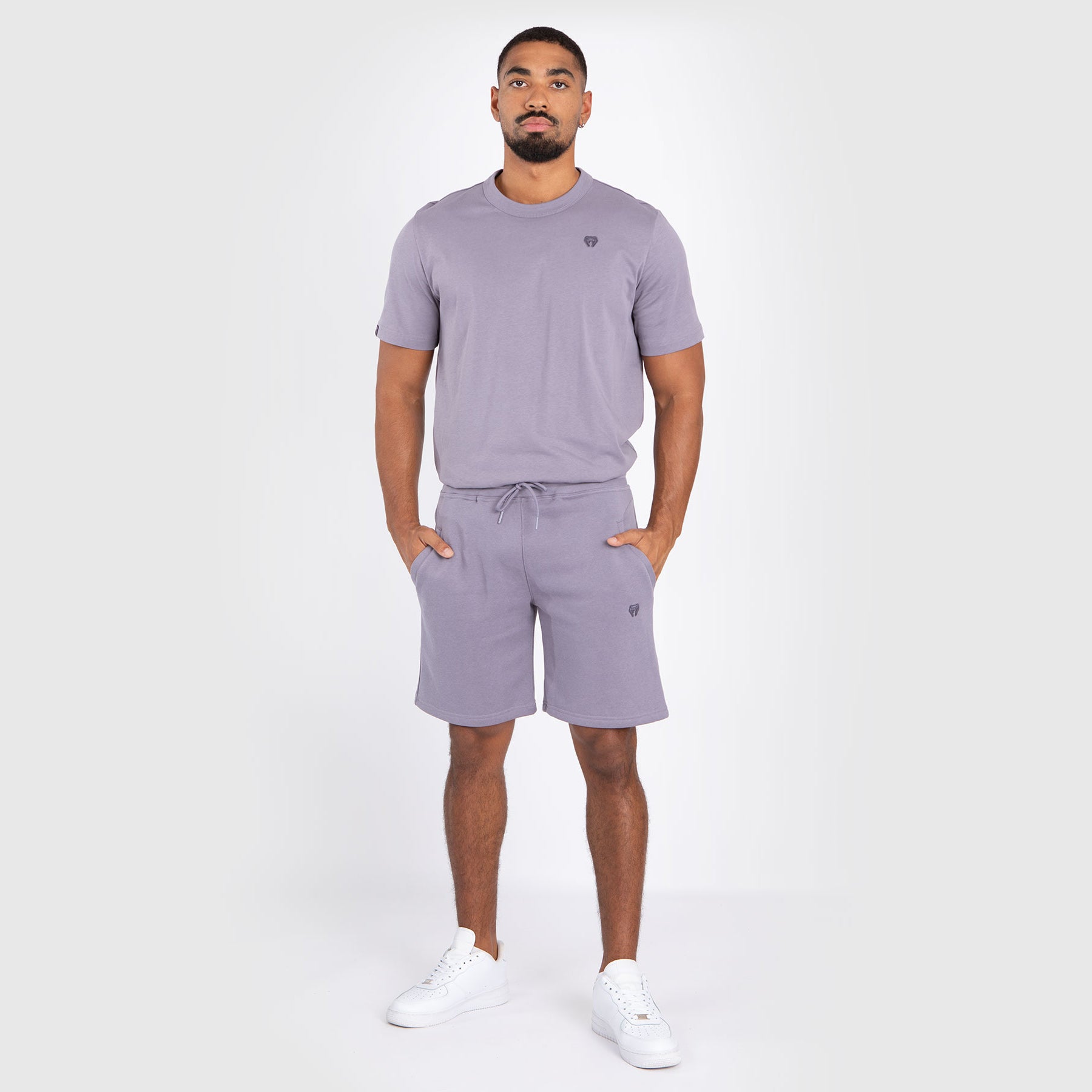 venum-silent-power-baumwollshorts-lavendelgrau image 1