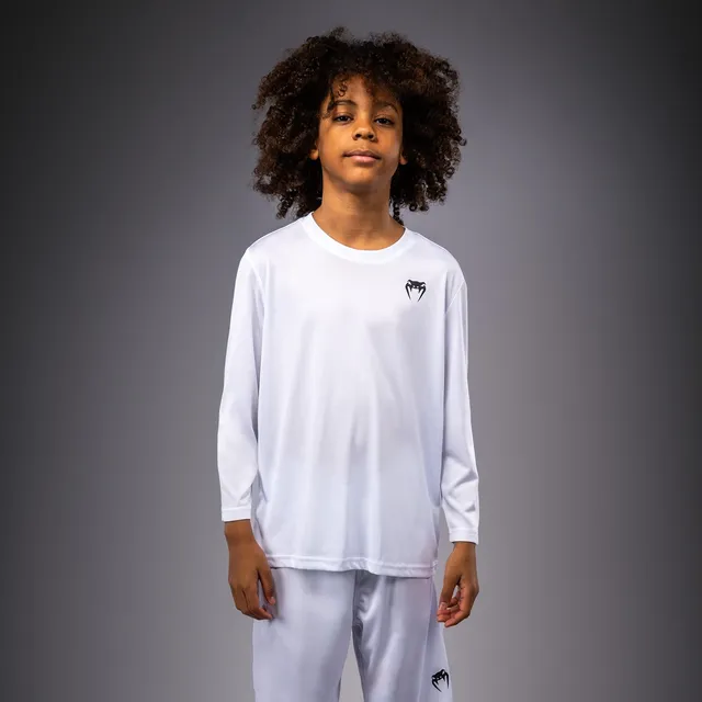 venum-lineup-langarm-t-shirt-f-r-kinder-wei-schwarz image 1