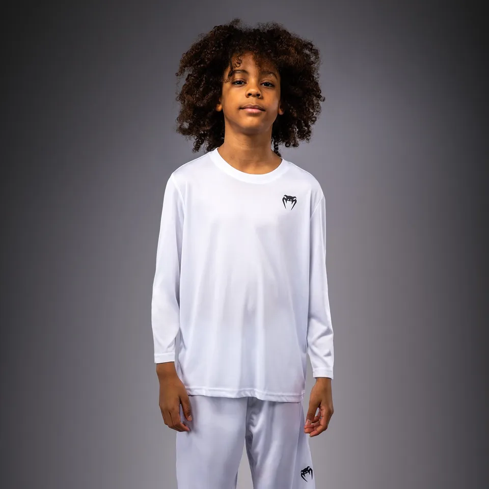 venum-lineup-langarm-t-shirt-f-r-kinder-wei-schwarz image 1