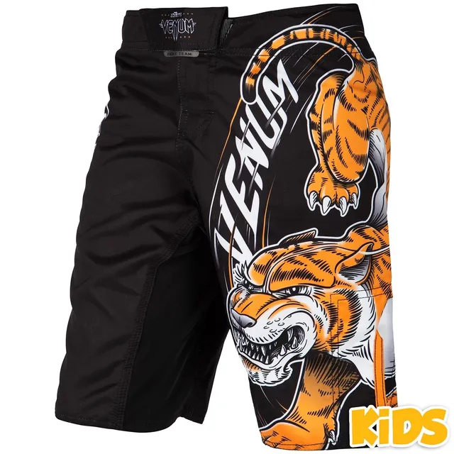 venum-tiger-king-kampfshorts-kinder-schwarz image 1