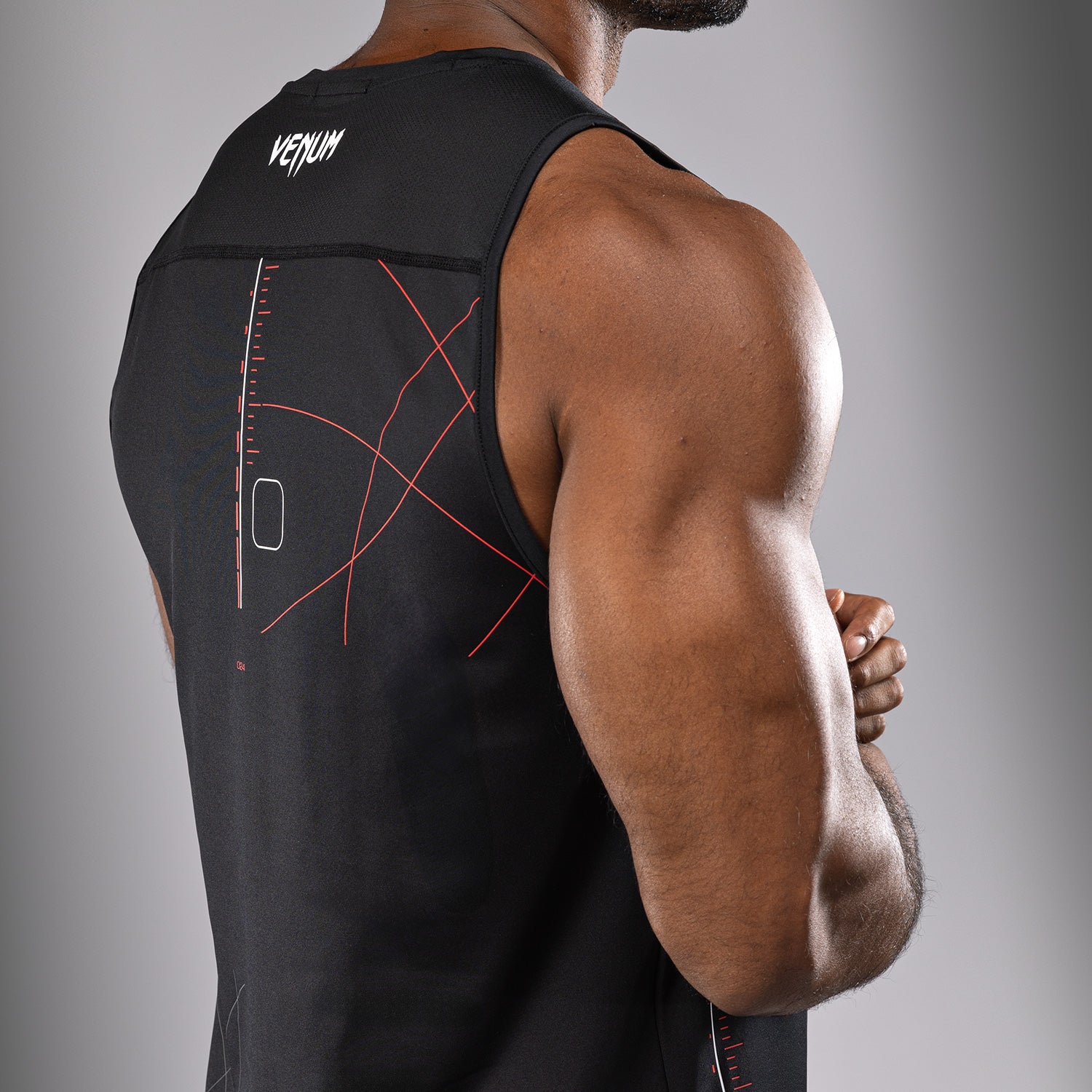 venum-tactical-xt-dry-tech-tanktop-herren-schwarz-feuerrot image 5