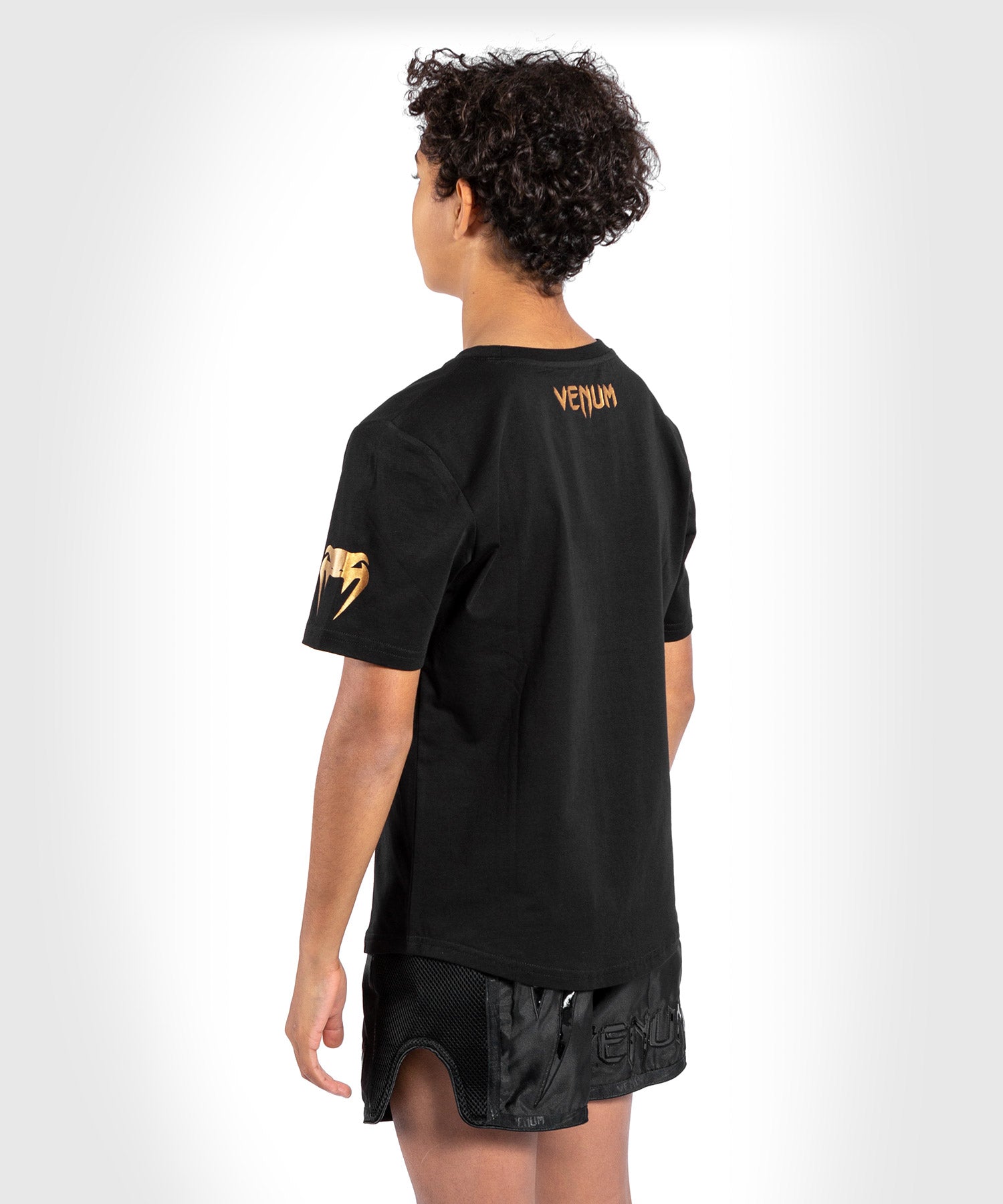 venum-dragon-s-flight-kinder-t-shirt-schwarz-bronze image 2