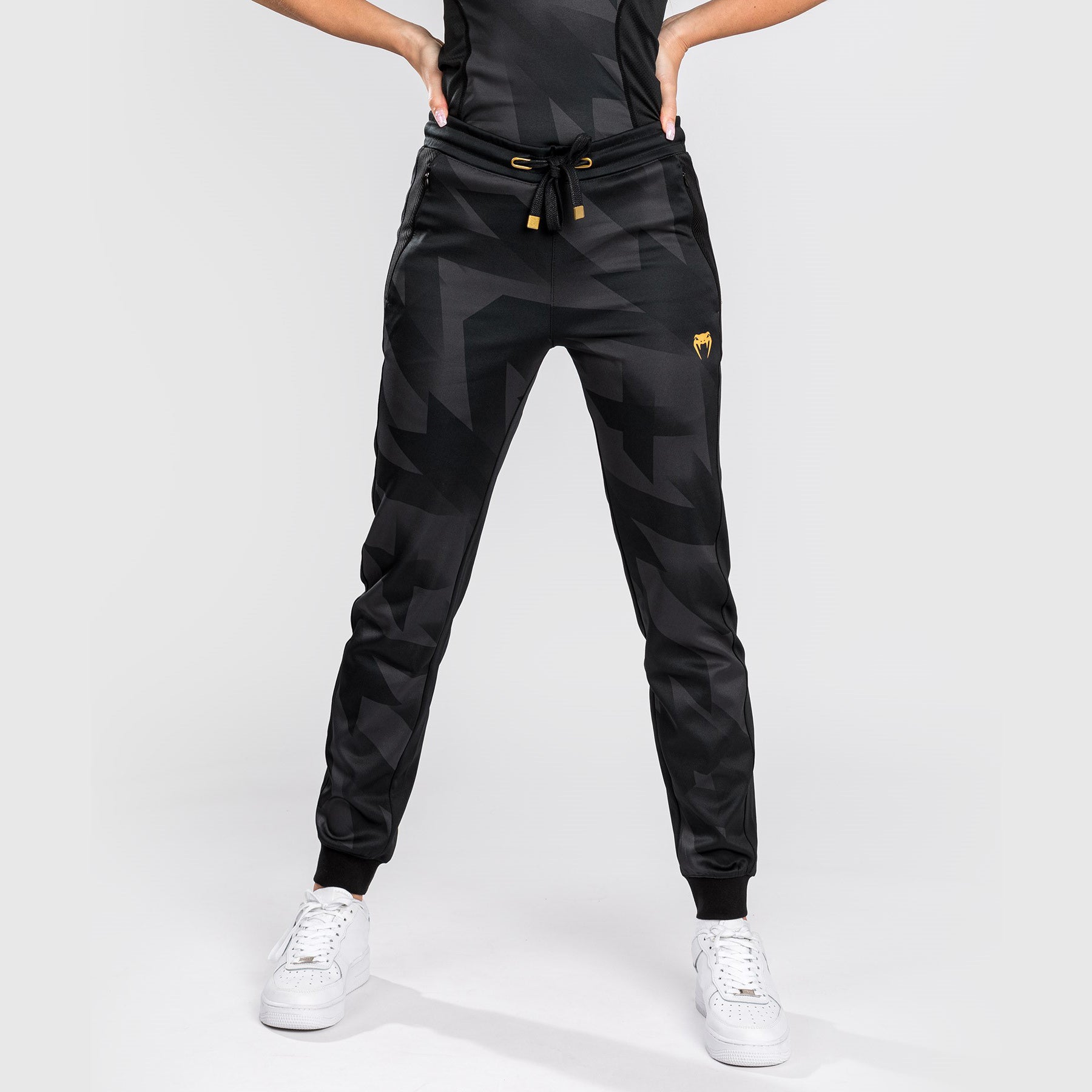 venum-razor-jogginghose-f-r-damen-schwarz-gold image 4