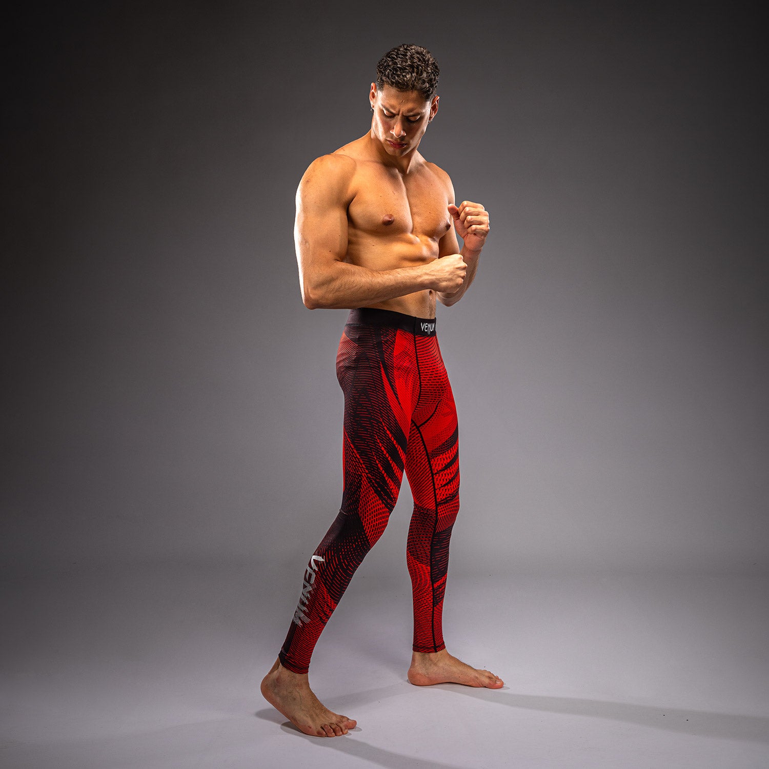 venum-galactic-3-0-spats-herren-kompressionstights-rot-silber image 3