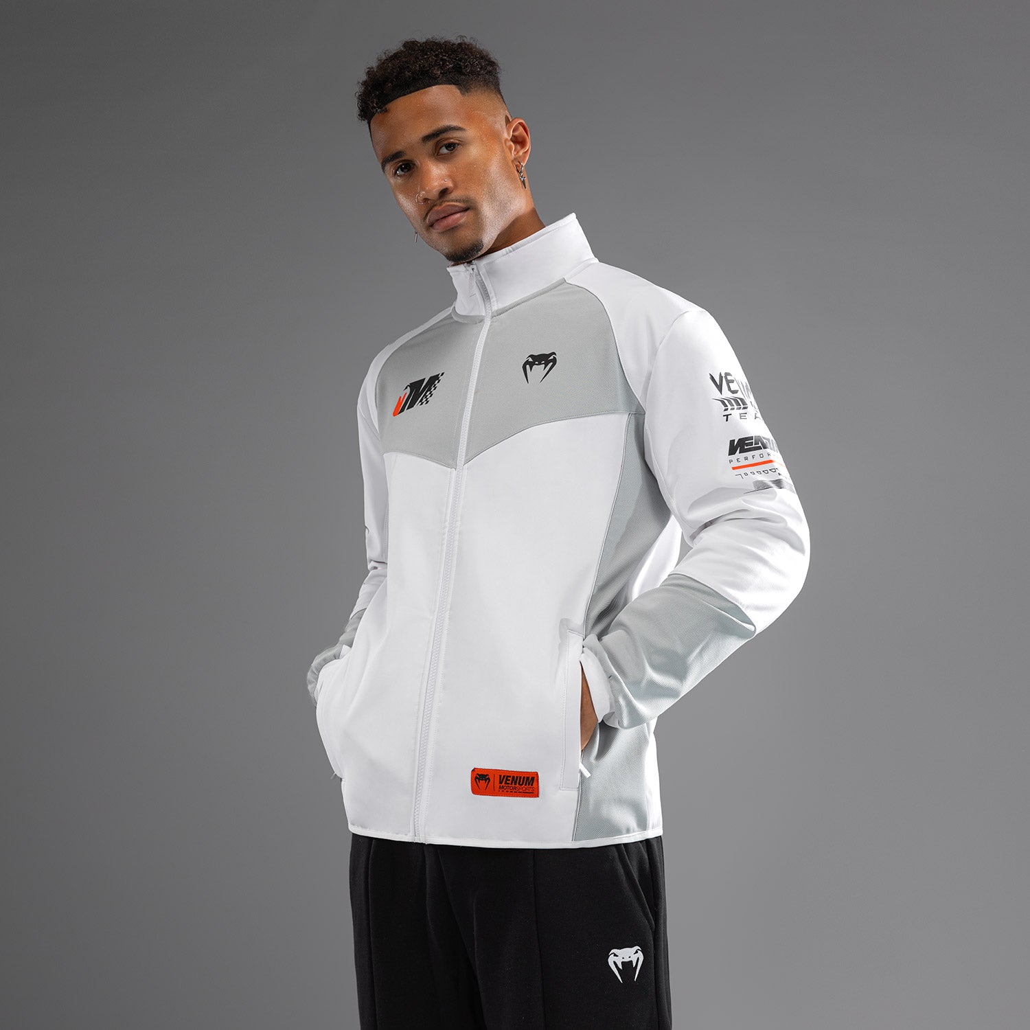 venum-motorsport-softshell-jacke-herren-schneewei image 2