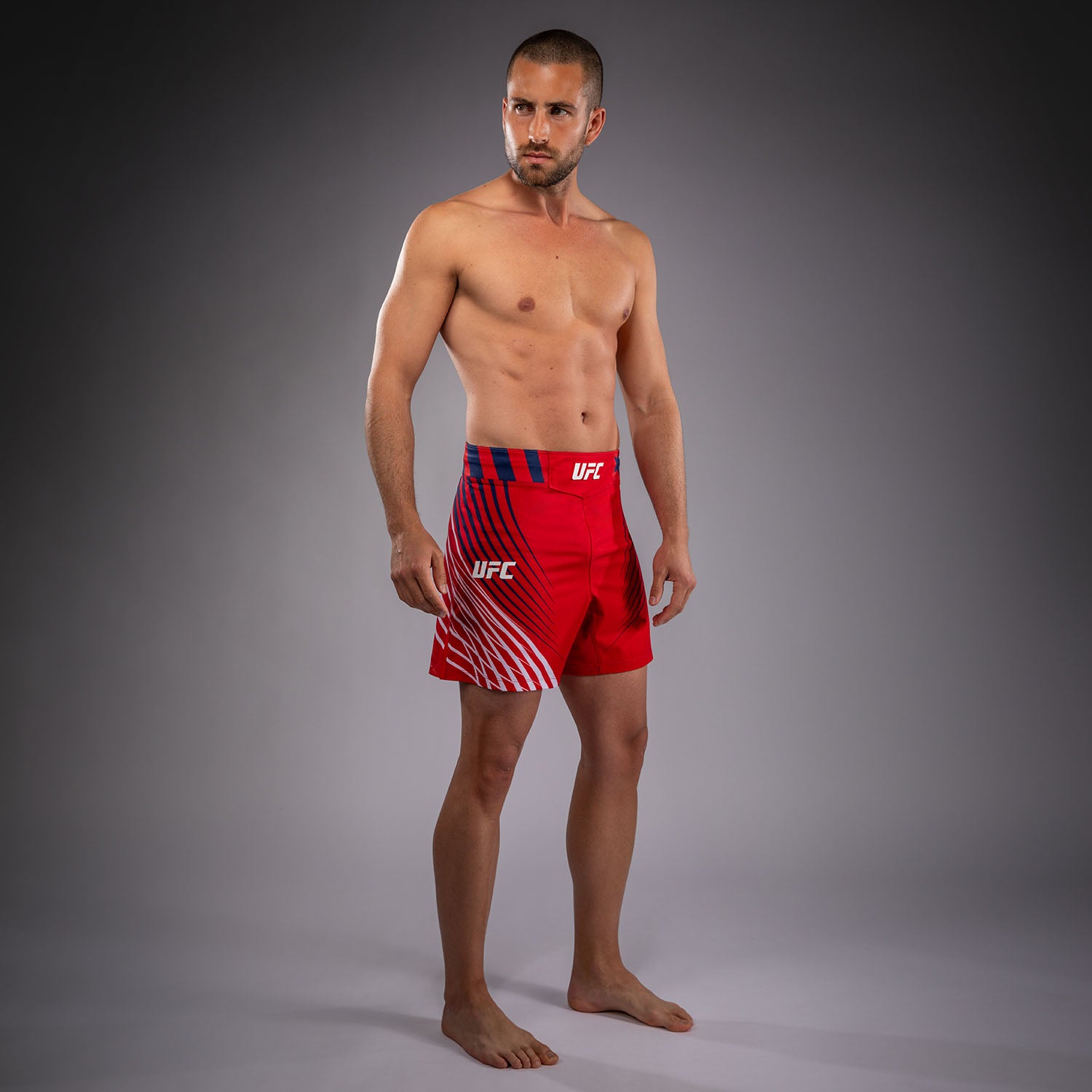 venum-ufc-freedom-250-authentic-fight-night-fight-shorts-short-fit-herren-rot image 5