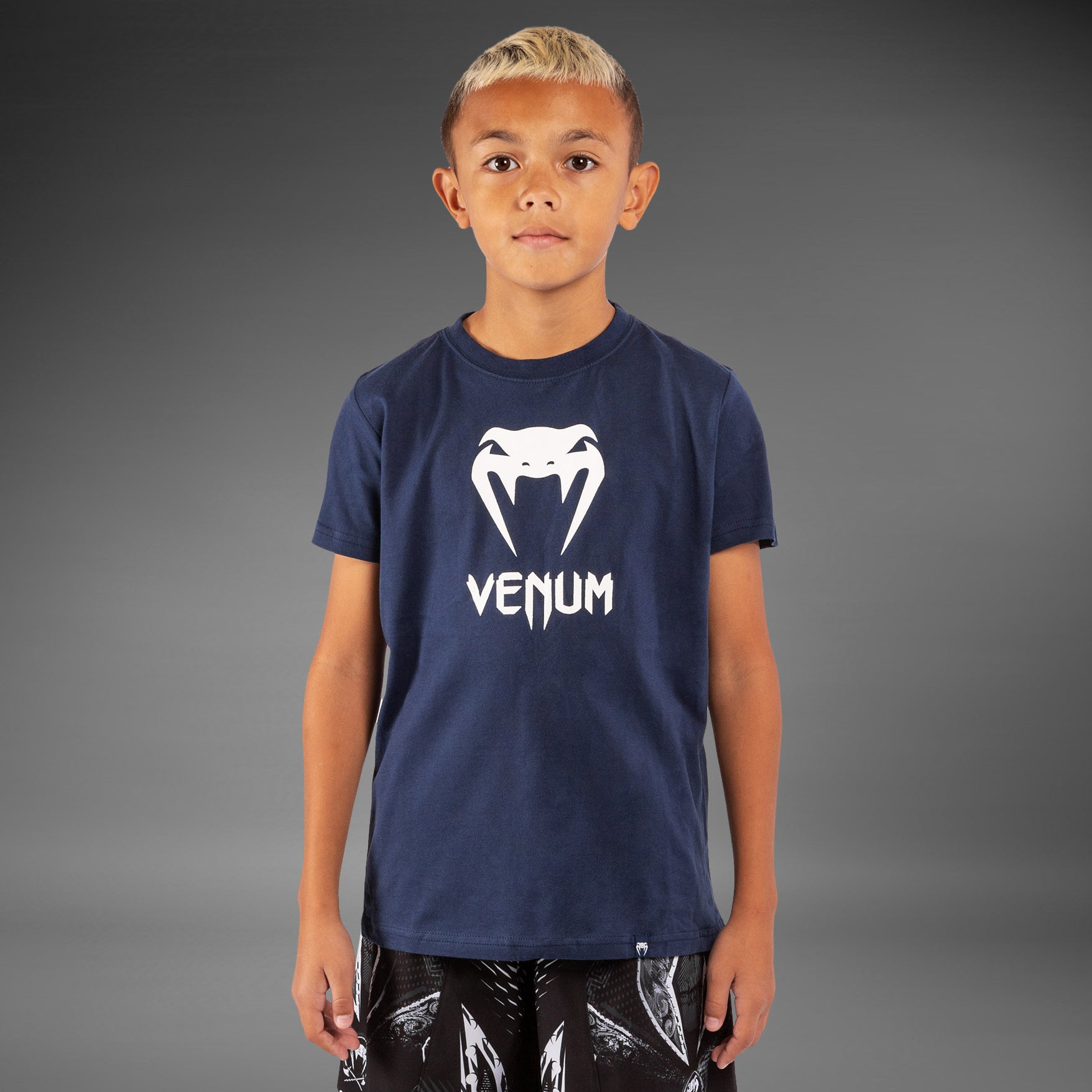 venum-classic-t-shirt-kids-marineblau image 1