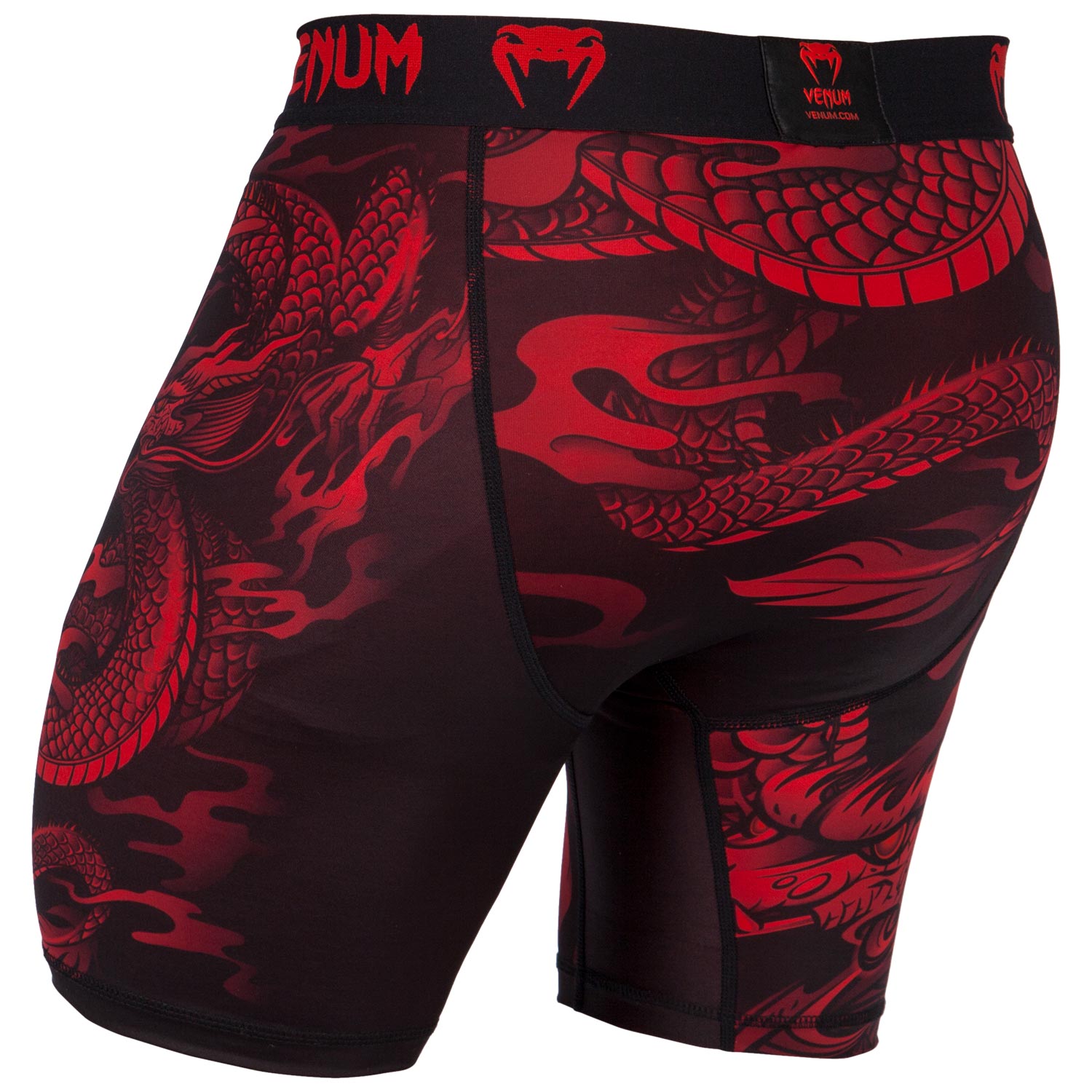 venum-dragon-s-flight-kompression-shorts-schwarz-rot image 4