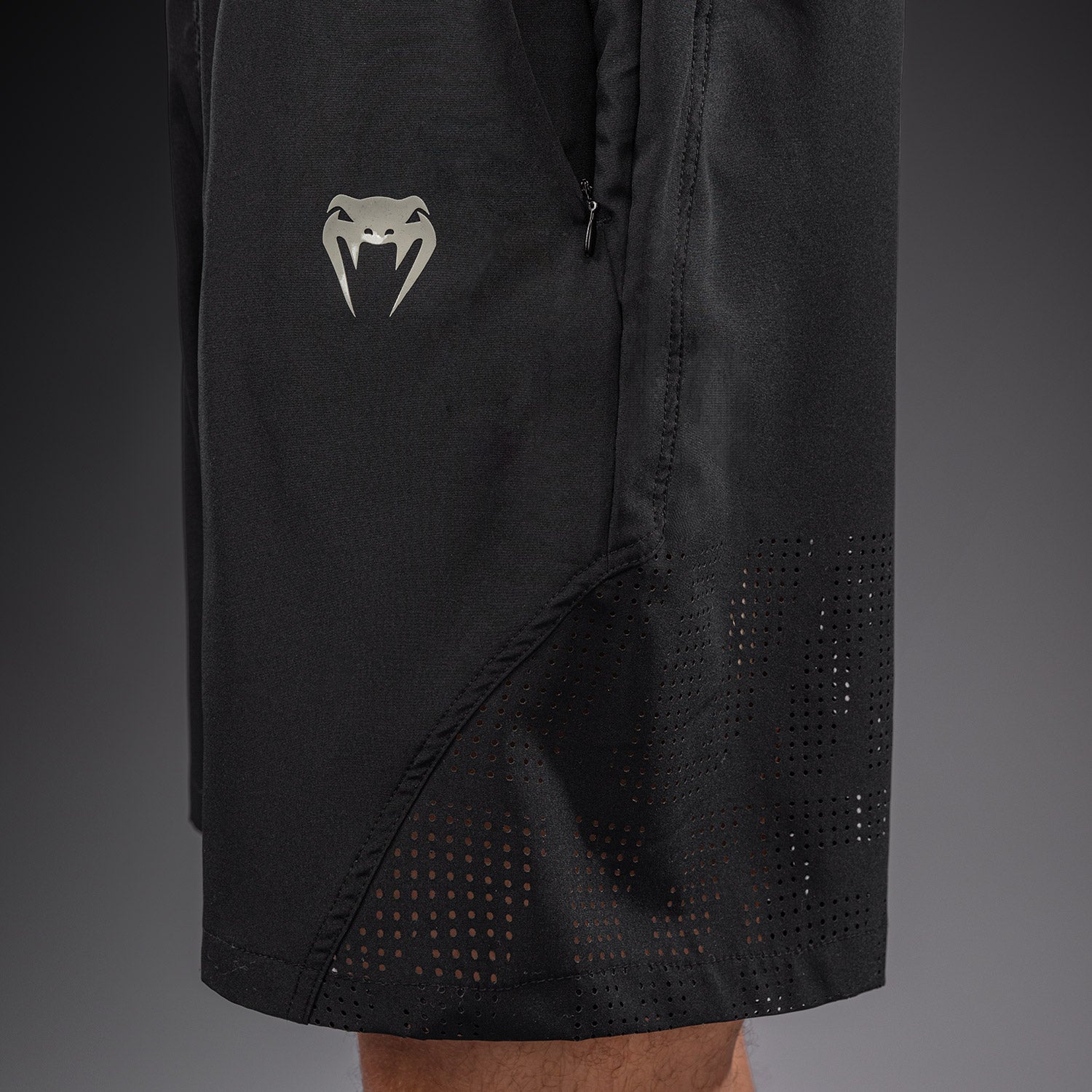 venum-lazer-trainingsshorts-schwarz-grau image 6