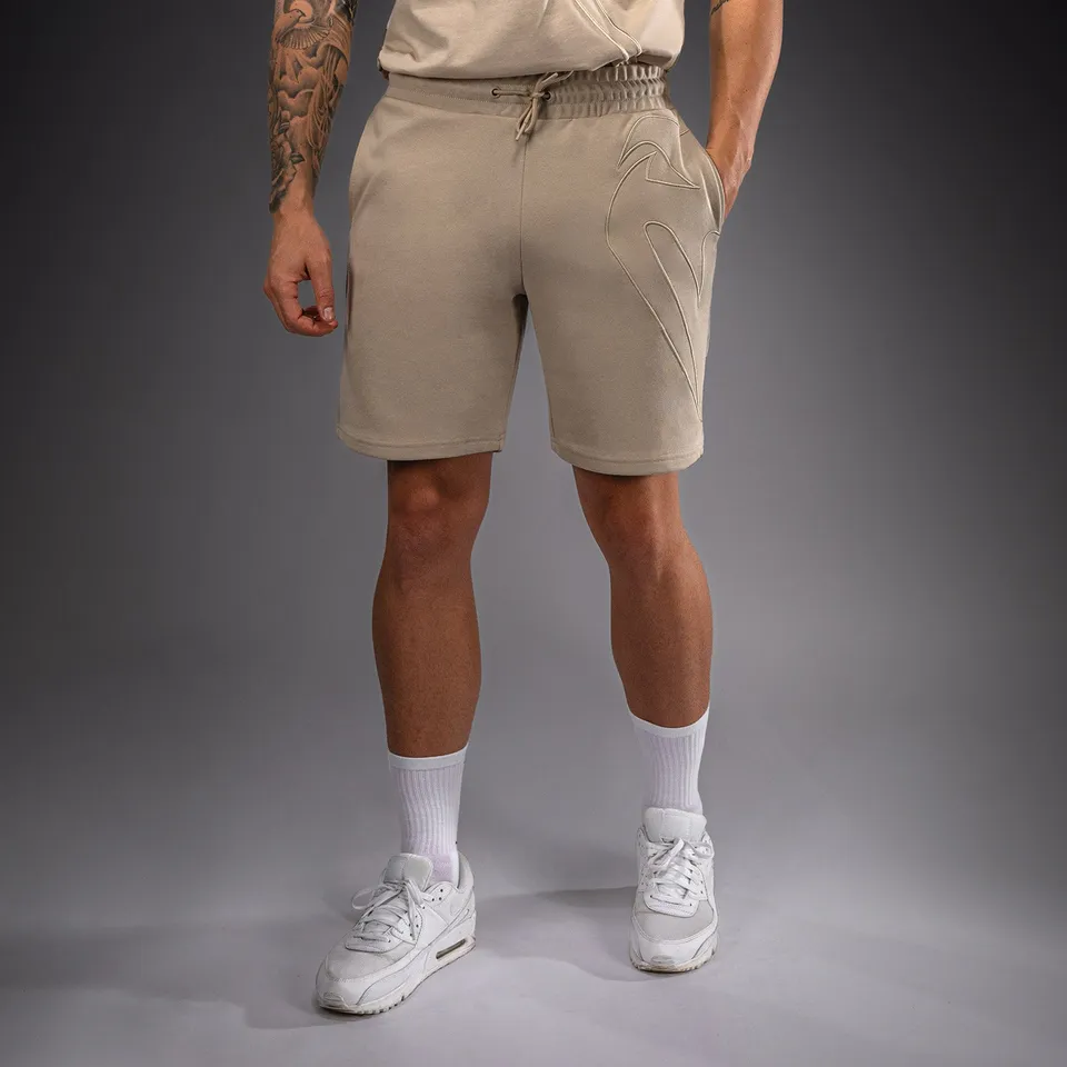venum-giant-3d-cotton-shorts-herren-hellbeige image 1