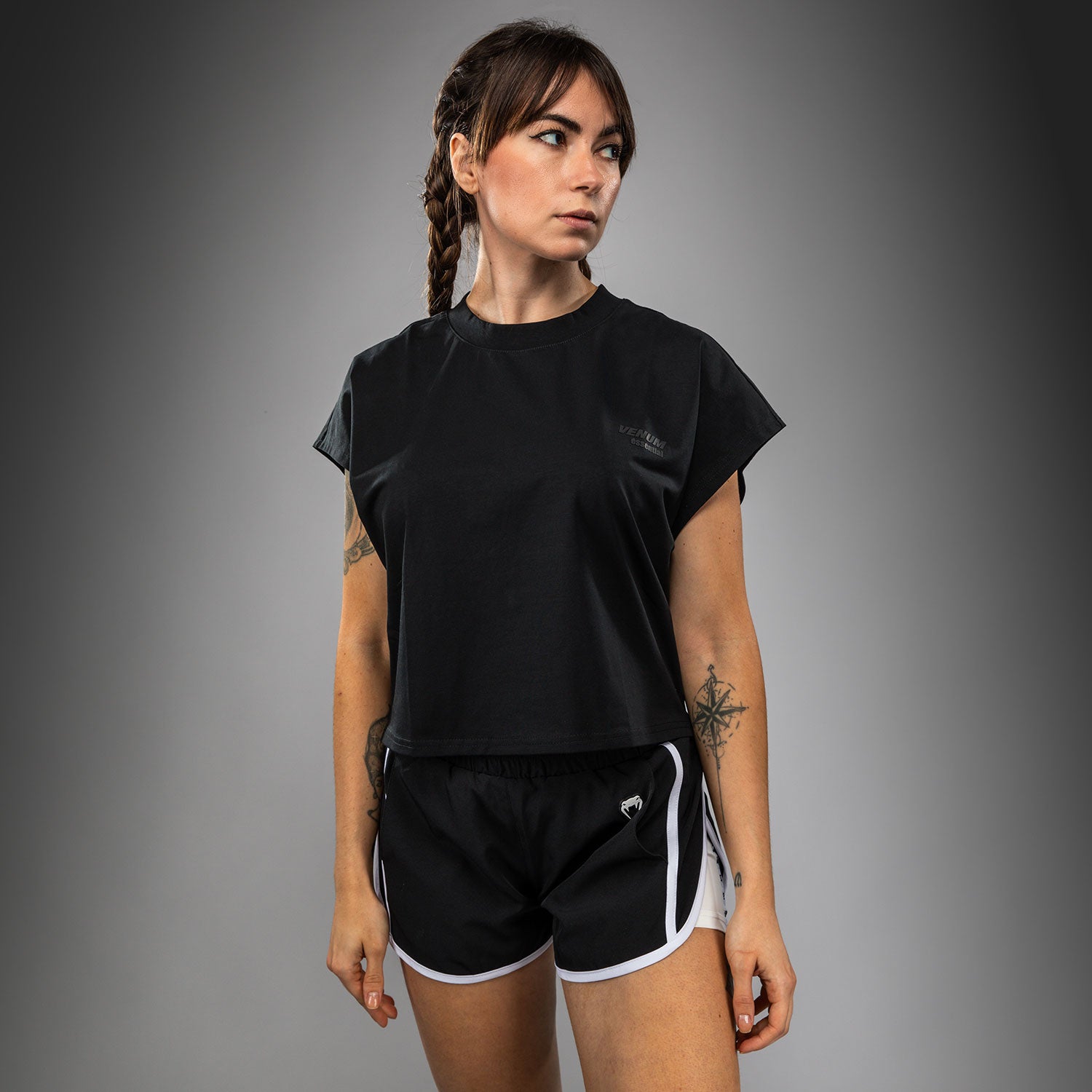 venum-twilight-damen-t-shirt-schwarz image 1