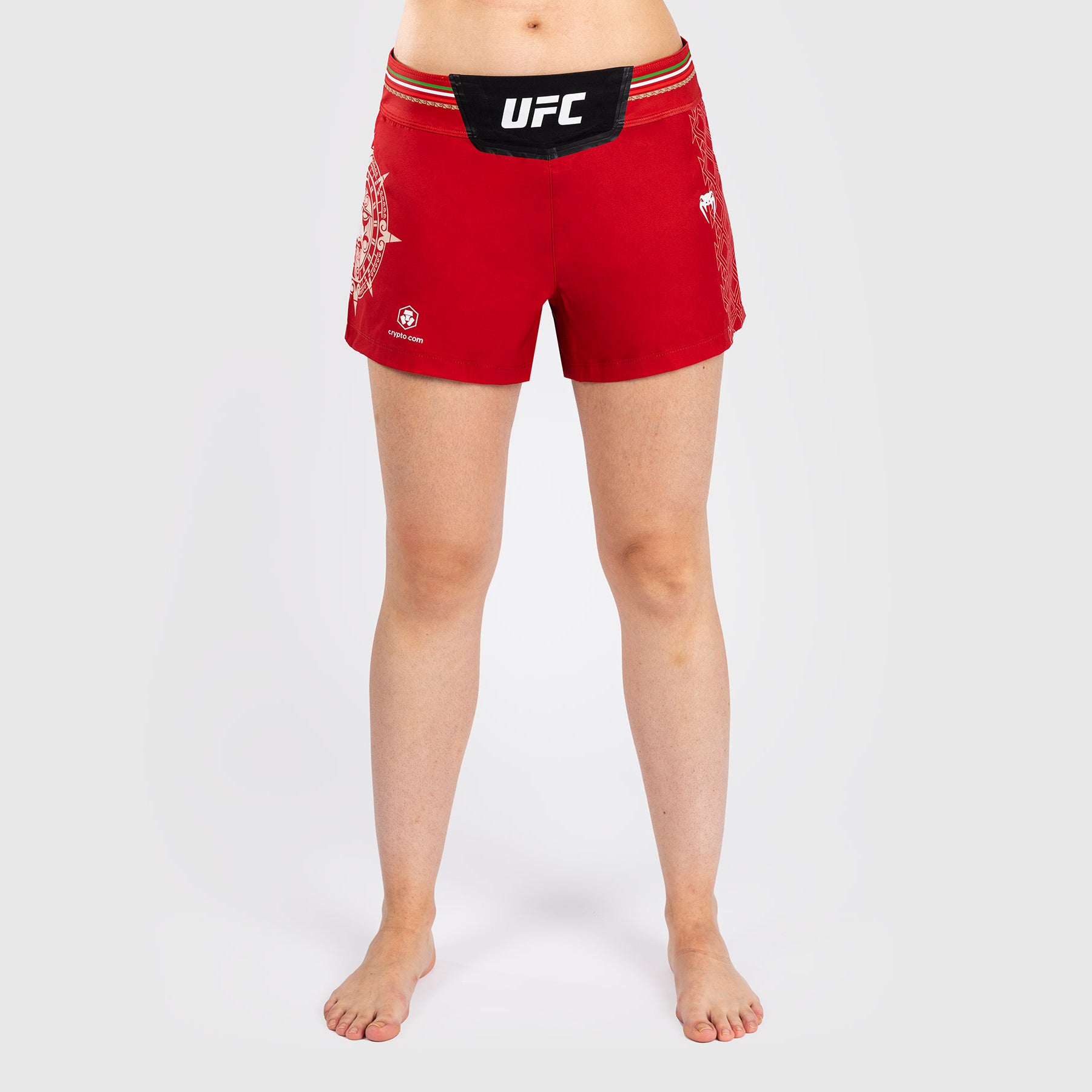 venum-noche-ufc-authentic-fight-night-kampfshorts-damen-rot image 1