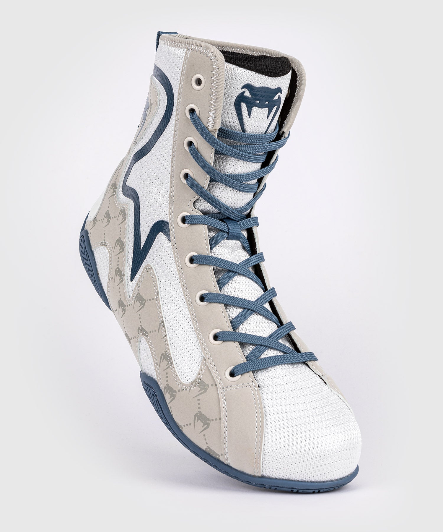 venum-elite-evo-monogramm-boxschuhe-wei-blau image 2