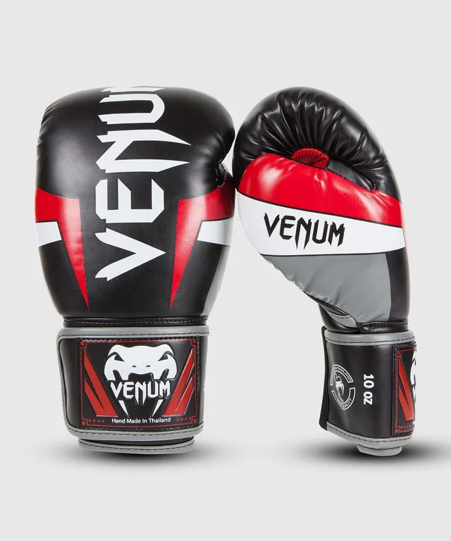 venum-elite-boxhandschuhe-schwarz-rot-wei image 1